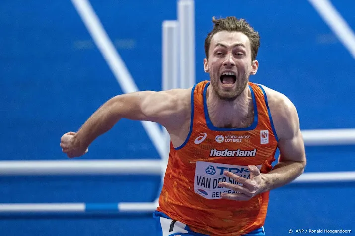 atleet van der schaaf op wk naar halve finales 60 meter horden