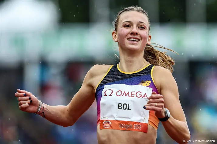 atlete bol start op 400 meter bij fbk games in hengelo