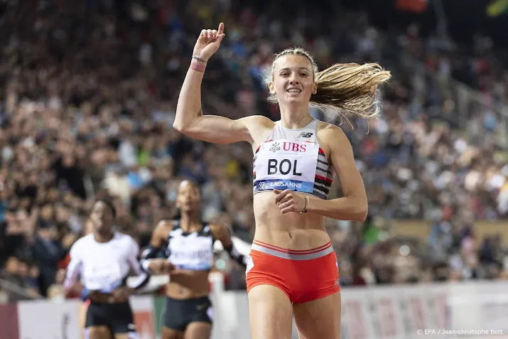 atlete bol wint 400 meter horden in lausanne