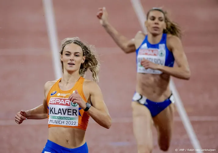 atlete klaver sprint naar finale 200 meter op ek
