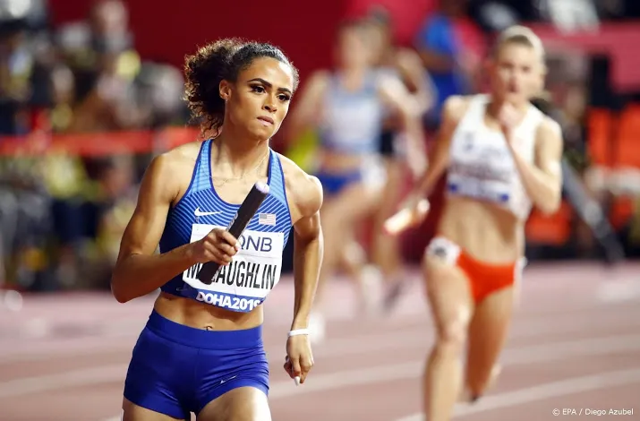 atlete mclaughlin verbetert wereldrecord op 400 meter horden