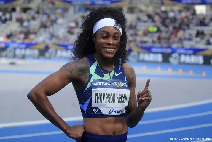 atlete thompson herah maakt status waar in zurich