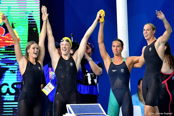 australische zwemster jack test positief