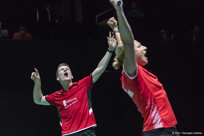 badmintonduo tabeling piek wint dutch open