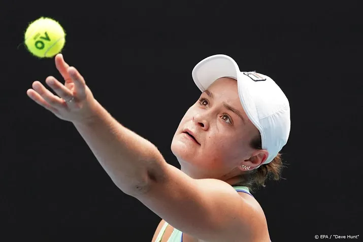 barty naar vierde ronde na winst op rybakina