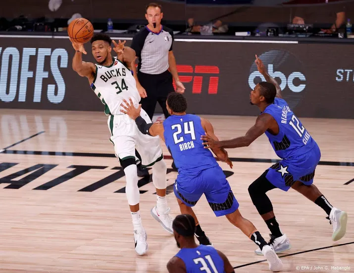 basketballers bucks en lakers door in play offs nba