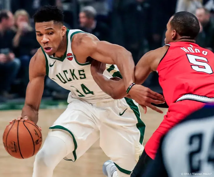 basketballers bucks naar koppositie nba