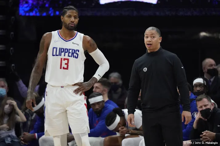 basketballers clippers weken zonder vedette george