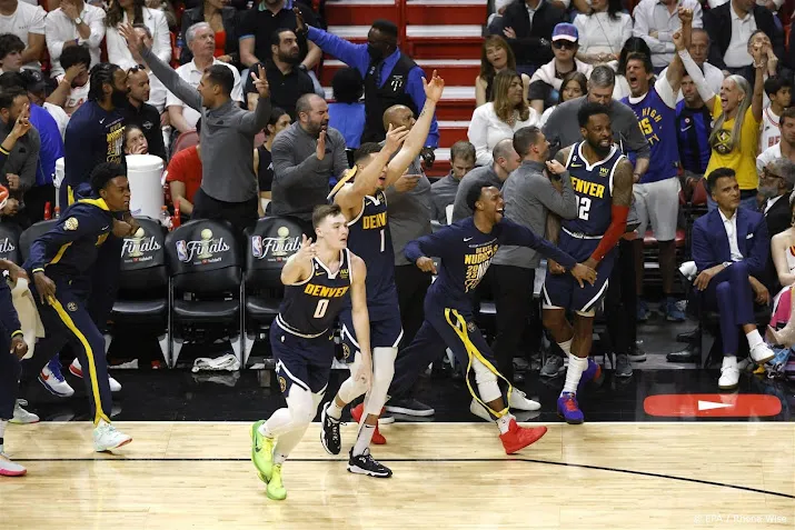 basketballers denver nuggets winnen eerste duel in nieuw toernooi