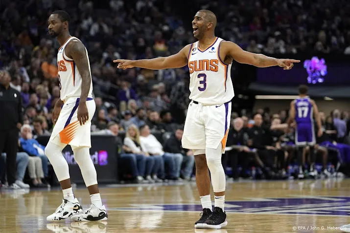basketballers phoenix suns gaan in vorm de play offs in
