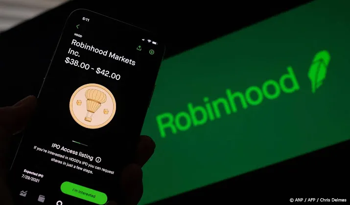 beleggingsapp robinhood stijgt op wall street na update