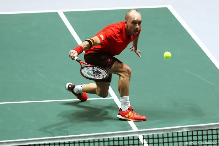 belgie opent daviscup finals met zege