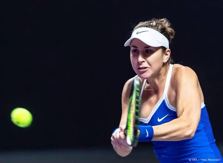 bencic klopt kvitova in groep bertens