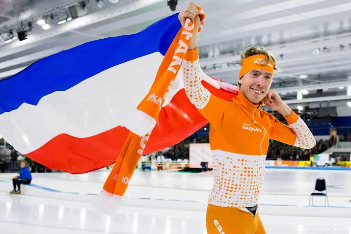 bergsma met baanrecord naar vijfde titel