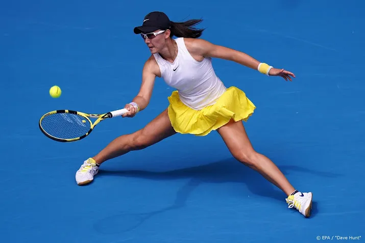 bertens treft chinese zheng op tennistoernooi doha