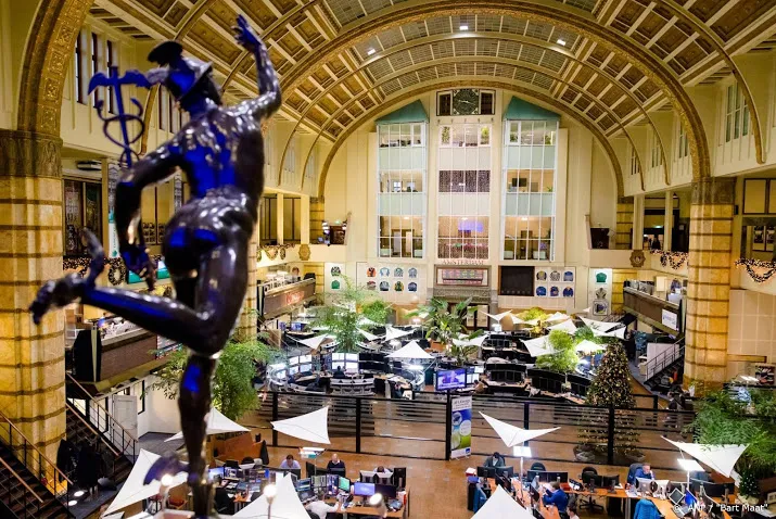 beurs amsterdam sluit in het rood