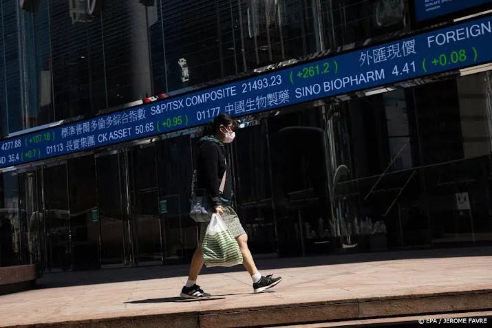 beurzen china weer omlaag door uitverkoop in techsector