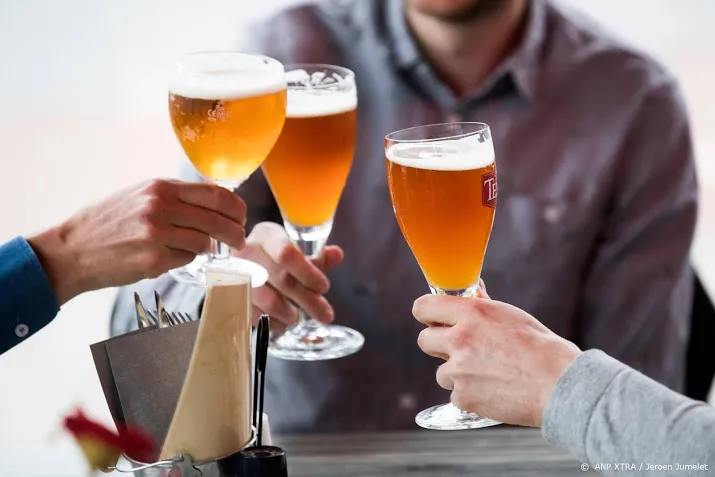 bijna 40 procent drinkt hooguit een glas