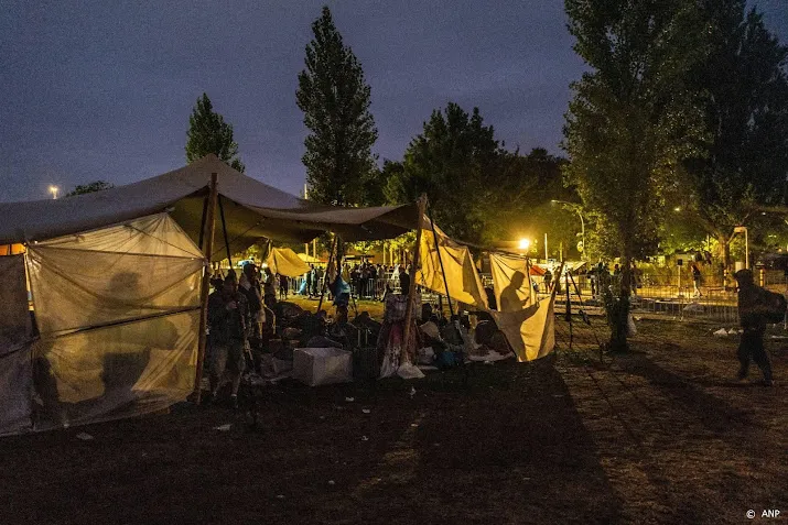 bijna alle asielzoekers in ter apel hebben onderdak