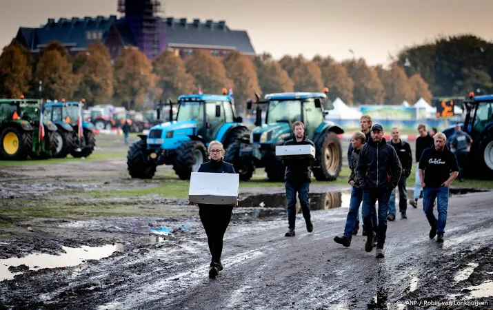 boeren gaan zonder tour den haag uit
