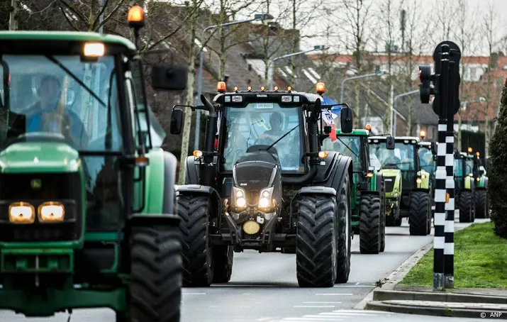 boerenacties bij varsseveld en in raalte