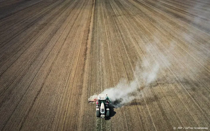 boerenorganisatie oogsten niet meer in gevaar door droogte