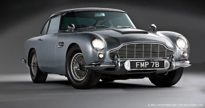 bonds aston martin geveild voor 6 miljoen