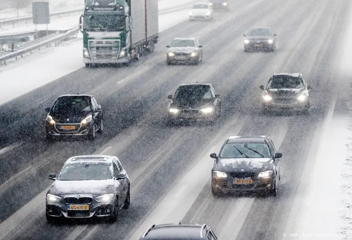 botsingen door sneeuw en gladheid