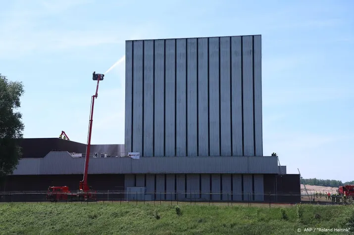 brand voormalige kerncentrale dodewaard onder controle