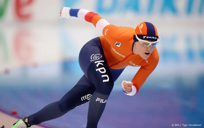 brons schaatsster de neeling op 1000 meter