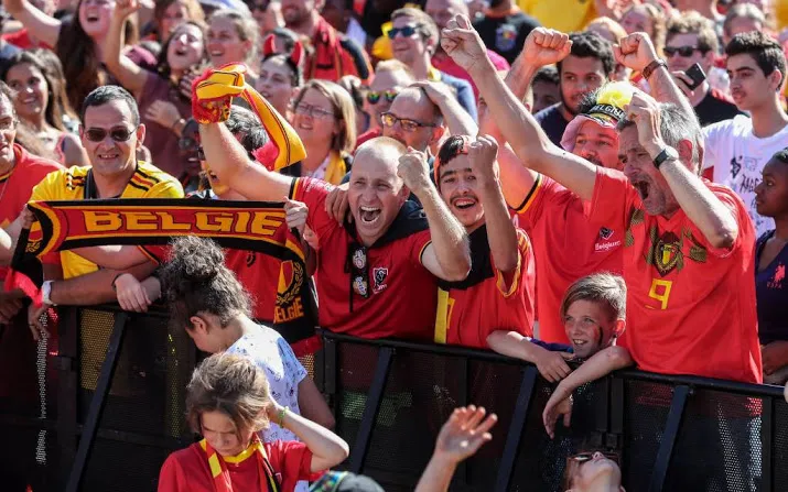 brussel huldigt belgische selectie na brons