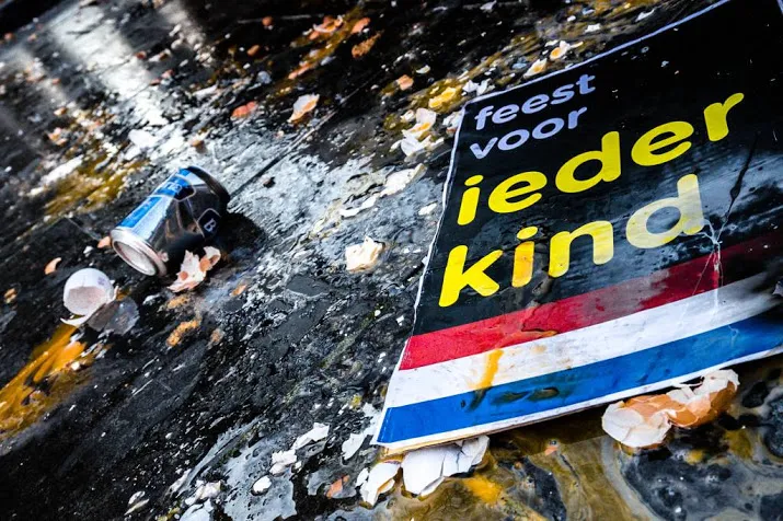 buitenlandse media berichten over piet rellen