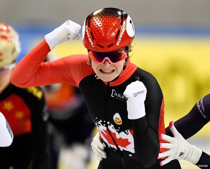canadese shorttrackster boutin niet naar wk in dordrecht