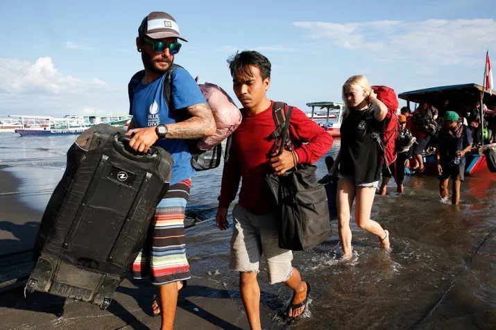 capaciteit voor evacuatie lombok beperkt