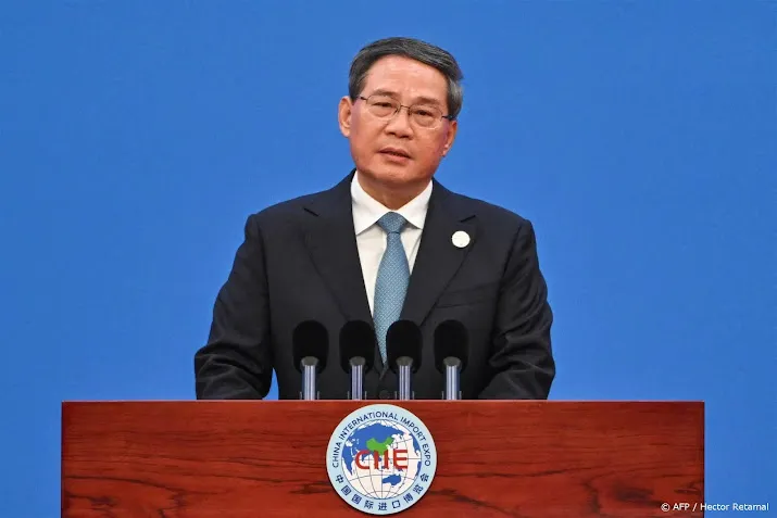 chinese premier china vergroot import en gaat verder open