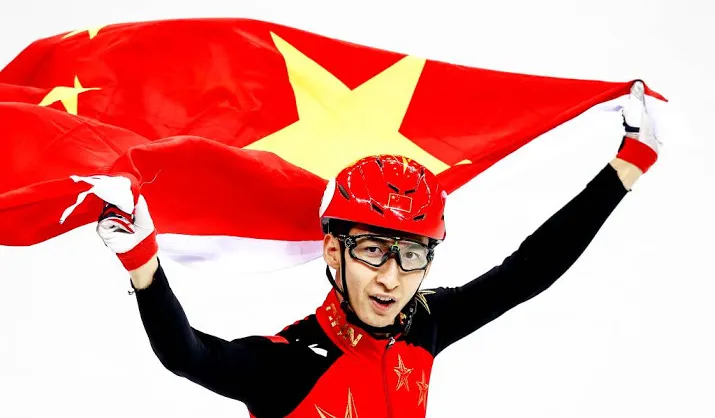 chinese shorttracker wu dajing beste op 500 m