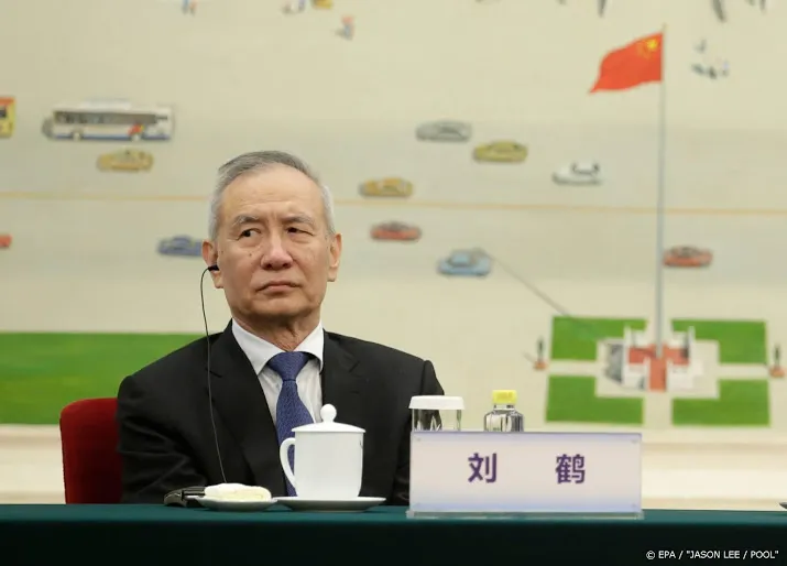 chinese vicepremier volgende week naar vs voor handelsdeal