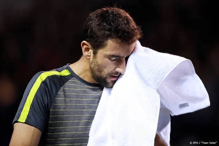 cilic meldt zich af voor finaleweek daviscup