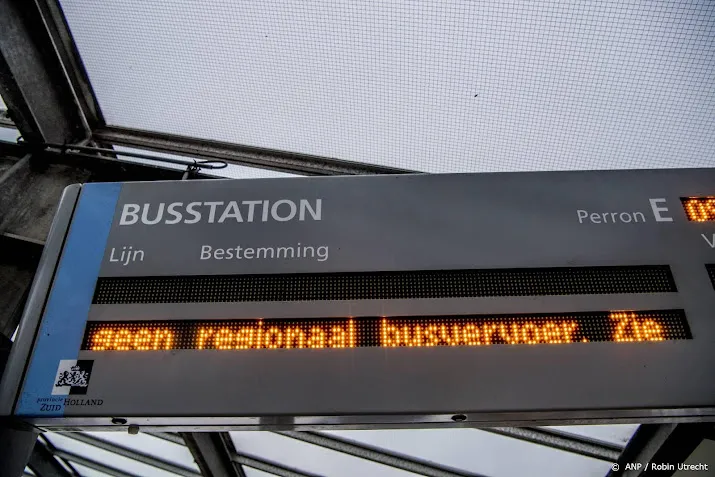 cnv doet niet mee aan acties in streekvervoer