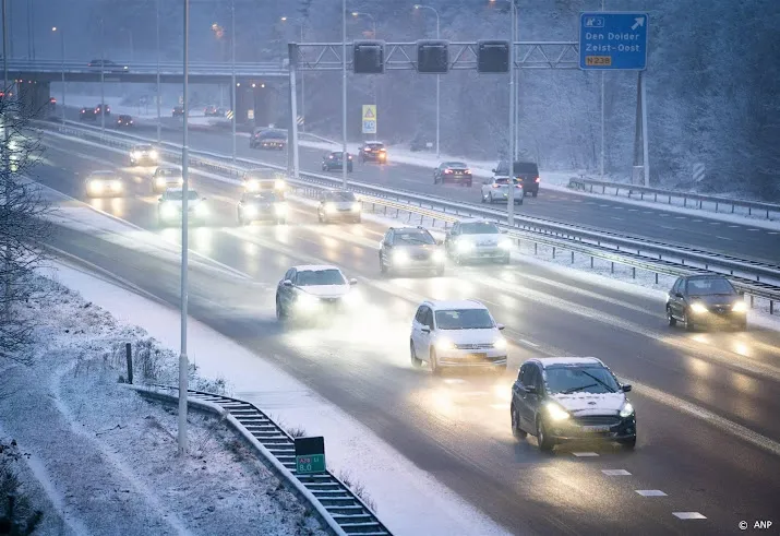 code oranje in zuidoosten vanwege gladheid door ijzel
