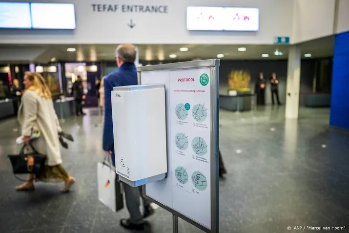 coronabesmetting vastgesteld bij reeds vertrokken deelnemer tefaf