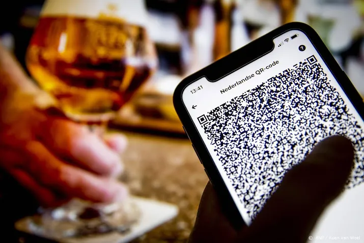 coronatoegangsbewijs verplicht voor horeca en evenementen