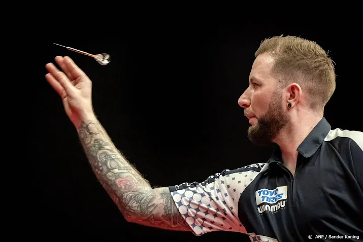 darter noppert geeft voorsprong weg en mist ek finale