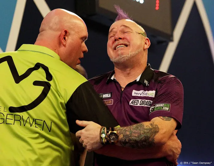 darter van gerwen klopt wright weer maar verliest finale