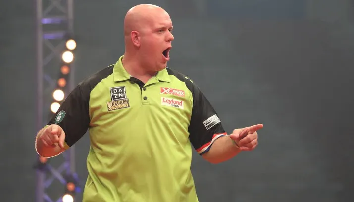 darter van gerwen wint in gibraltar
