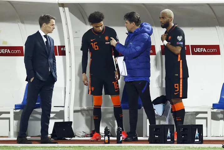 de boer blij met zeven doelpunten en puntenverlies van turkije