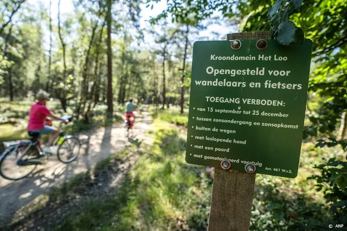 demonstratie tegen subsidie kroondomein t loo