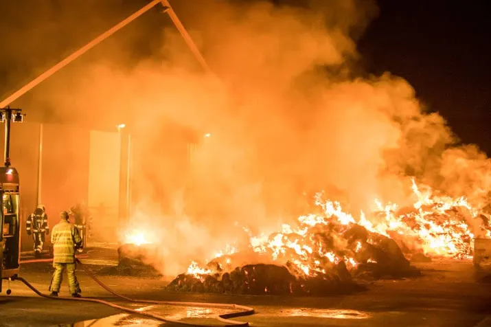 derde keer stalbrand bij boerderij werkhoven