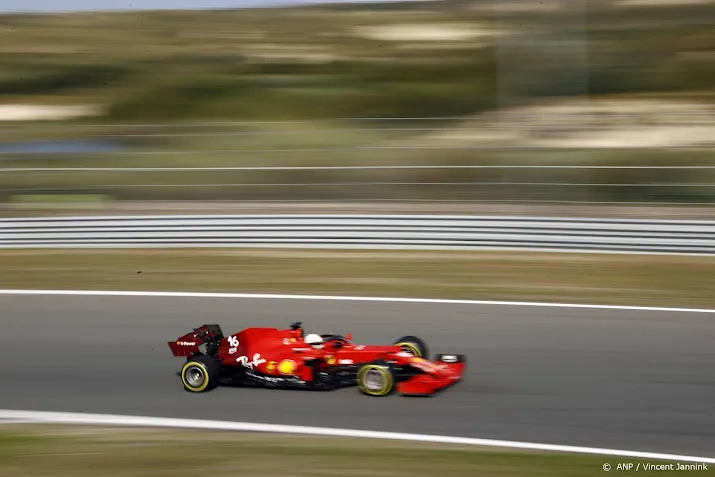 derde training zandvoort stilgelegd na crash sainz in ferrari