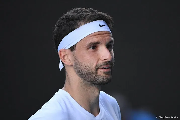 dimitrov in drie sets langs thiem in melbourne